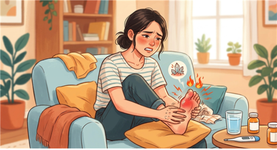 All about series 31. 발바닥이 타오르는 것 같고 통증이 심해서 잠도 못자겠어요(통풍)