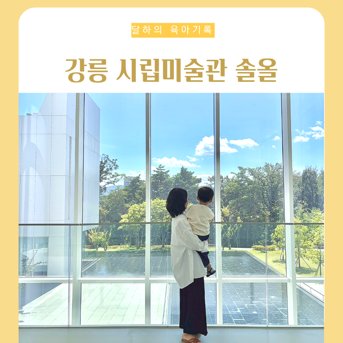 강릉 시립미술관 솔올 입장료 주차 카페 도슨트 아이랑 실내 가볼만한곳