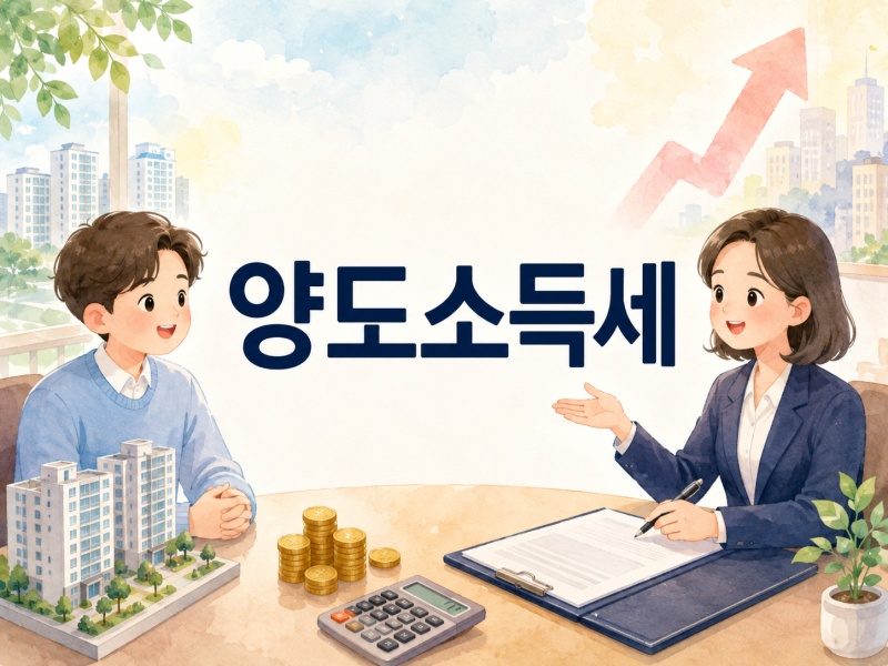 양도소득세 뜻과 세율은 어떻게?, 계산기 사용방법