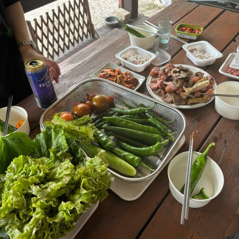포천 글램핑 대신 간 포천 펜션 에어비앤비 블로뉴숲