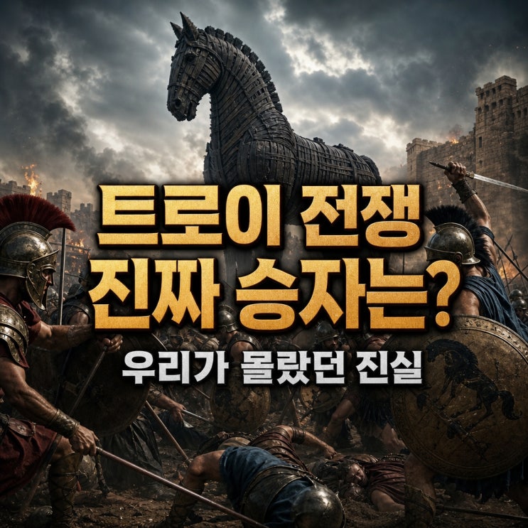 "이 시점에 다시 봐야 할"...<b>트로이전쟁</b>, 우리가 몰랐던 승자의 기록....
