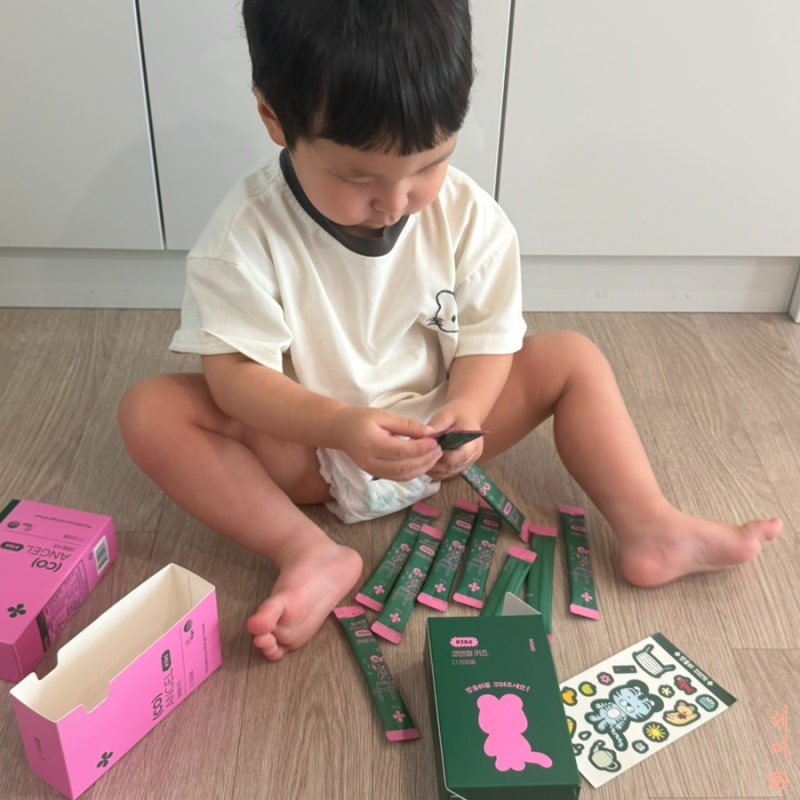 아기 곰보배추시럽 유아 아연 비타민C 한포 챙기기 더한방울 코엔젤키즈 두돌아기 배도라지....