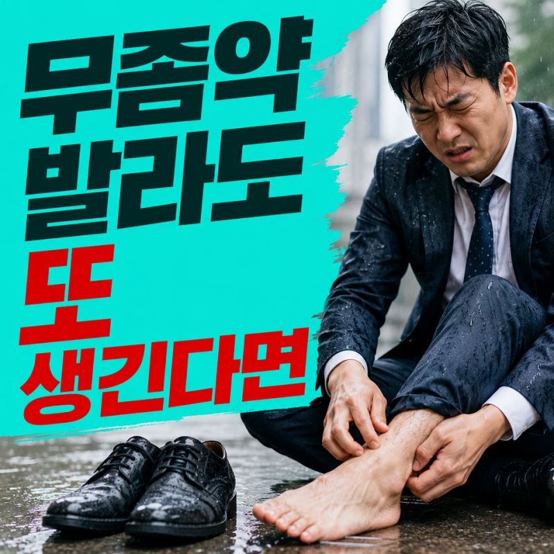“하루 종일” 같은 신발을 신었나요? 무좀약 발라도 여름마다 다시 생긴다면, 발보다 ‘축....