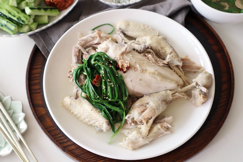 말복 보양식 토종닭백숙 레시피 압력밥솥 백숙 끓이는법 재료