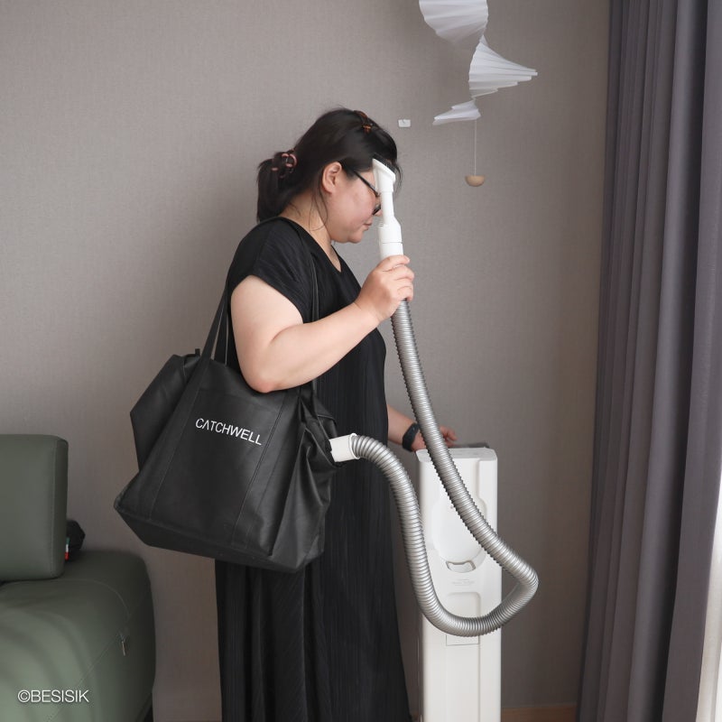 무선청소기 추천 캐치웰 진공물걸레청소기 자동먼지비움까지 깔끔!