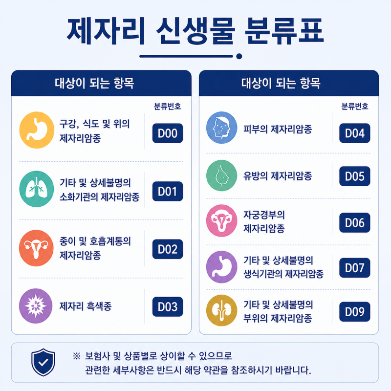 자궁 제자리암도 암일까? 제자리암 뜻과 보험에서 확인할 부분