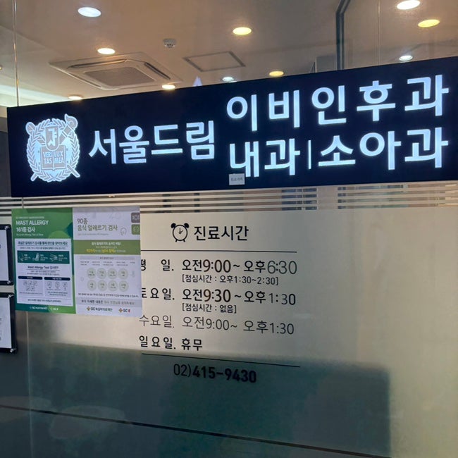 [잠실] 서울드림이비인후과의원:: MAST 지연성 알레르기 검사, 음식 IgG4 검사 직접 받아본 후기....