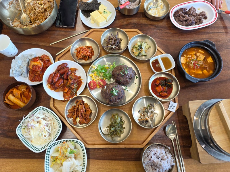 [부산 맛집] 한정식 + 뷔페 기장 맛집 점심 동암떡갈비 솔직후기