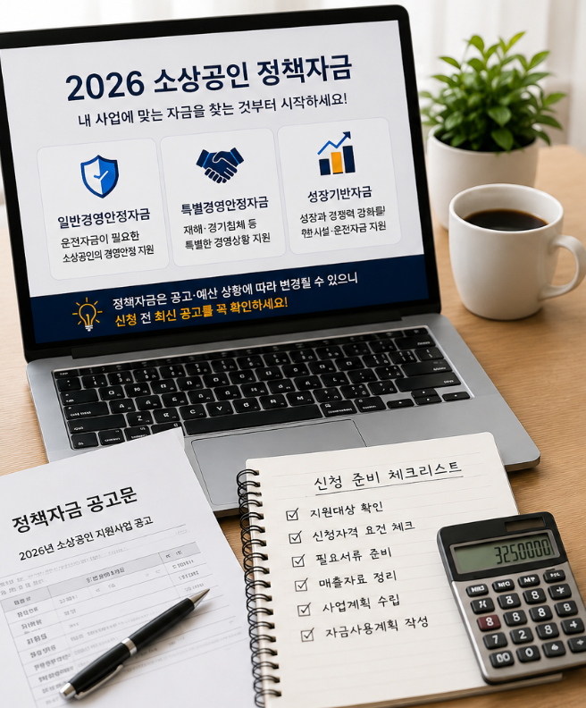 소상공인 정책자금, 직접 준비하면서 알게 된 것(1편)