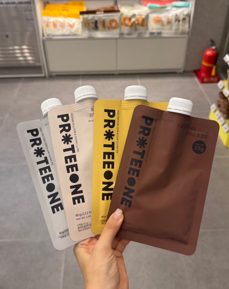 프로티원 단백질쉐이크 7가지 맛 비교 내돈내산 순위
