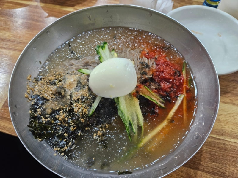 강릉송정해변막국수 수육과 막국수 든든한 가야공원 점심