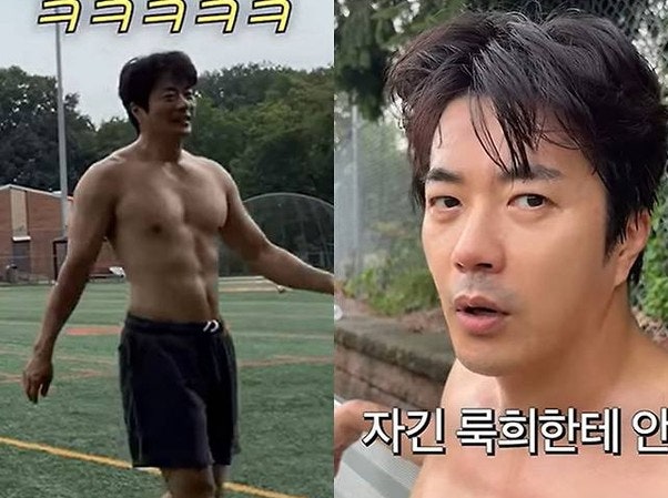 권상우 나이 50세, 뉴욕 축구장에서 아들에게 진 날…"내 또래에선 내가 제일 빠른데"