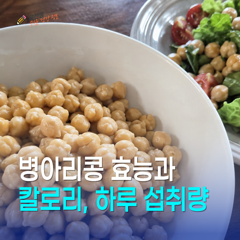 병아리콩 효능과 칼로리, 하루 섭취량과 부작용은?