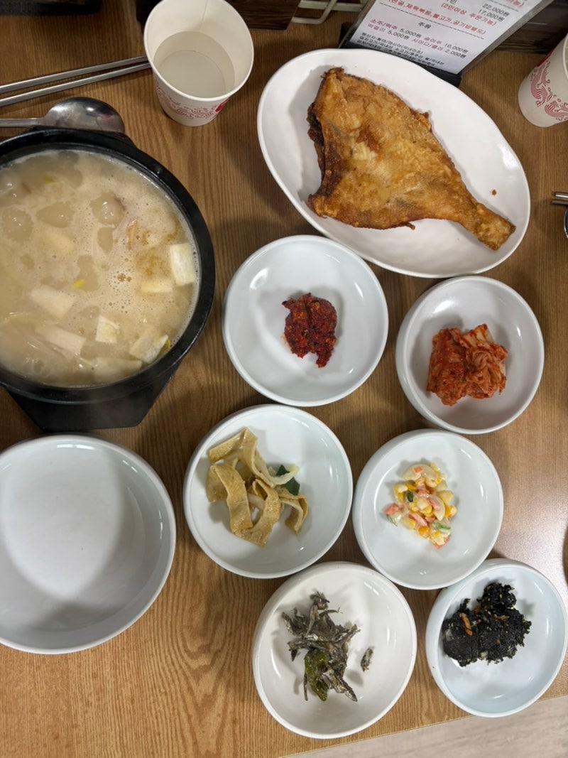 양양 감나무 식당 솔직후기 웨이팅