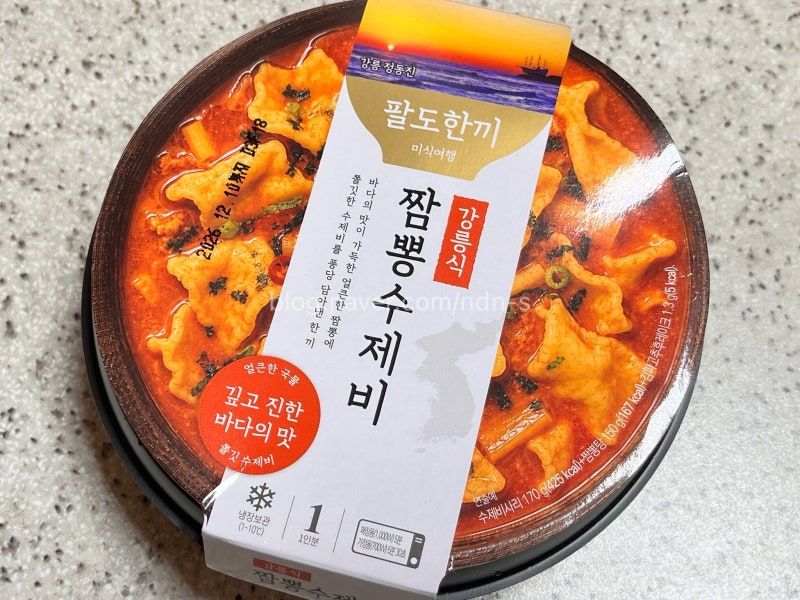 팔도한끼 짬뽕수제비