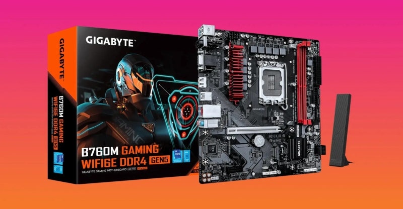 기가바이트 B760M GAMING X DDR4 GEN5 공개…구형 DDR4에 PCIe 5.0 더한 LGA1700 메인보드 │ 글림킴