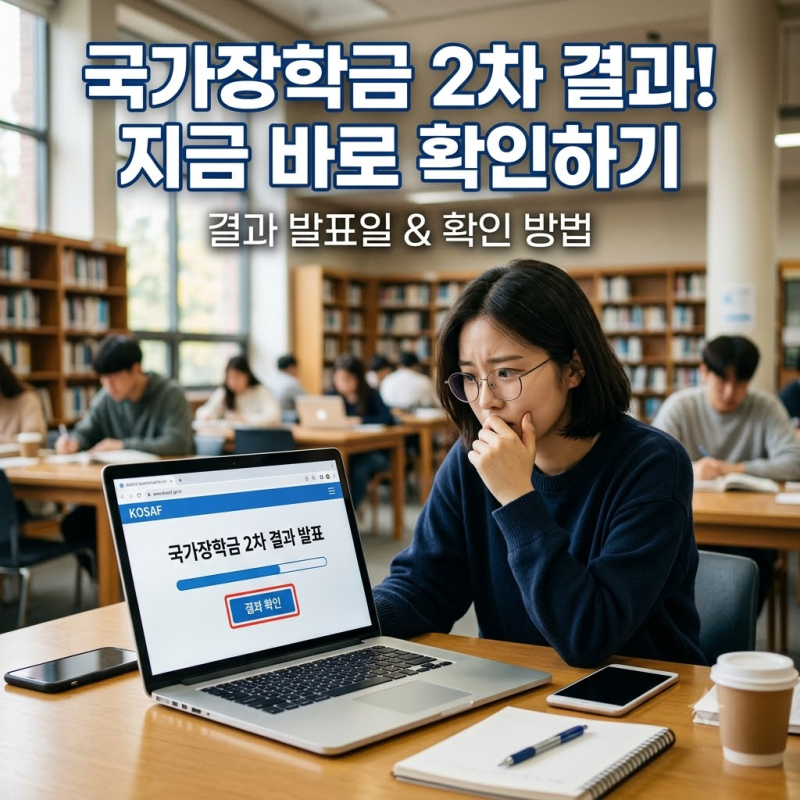 국가장학금 2차 결과 언제 나오나? 2026년 2학기 지급일·지급시기 확인하기
