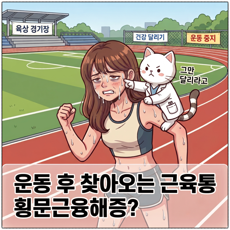 횡문근융해증 증상, 운동 후 근육통과 어떻게 다를까? 알아봐야 할 신호