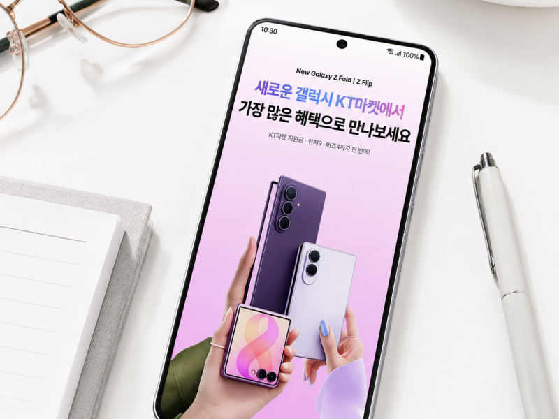 [KT 갤럭시 Z 폴드8 · 플립8] 갤럭시 AI 구독, KT 폰체인지 혜택 총정리