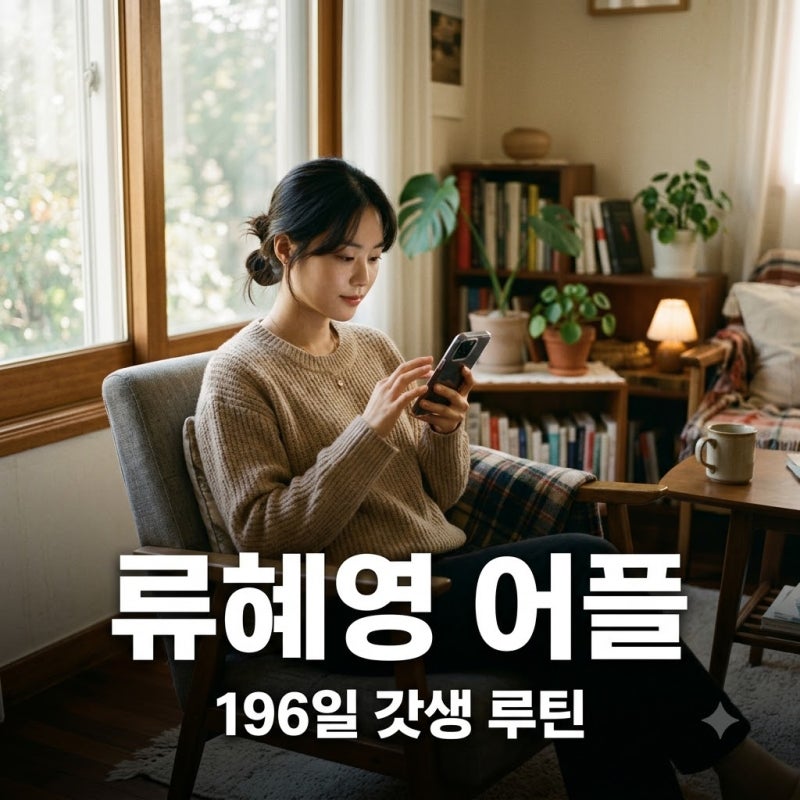 나혼산 류혜영 어플 196일 연속 달성한 외국어 공부법과 무료 유료 차이