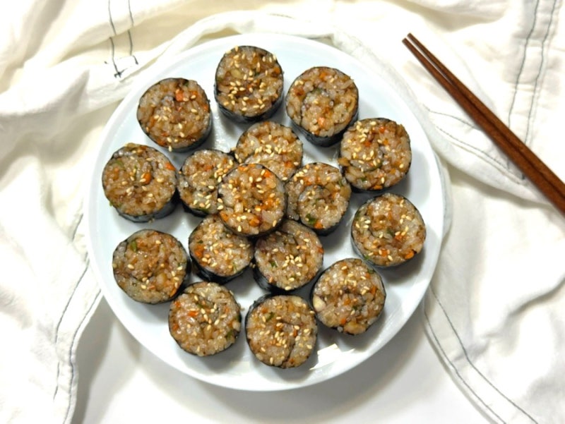 땡초 어묵 김밥 레시피 땡초 어묵 꼬마김밥 간단 ....