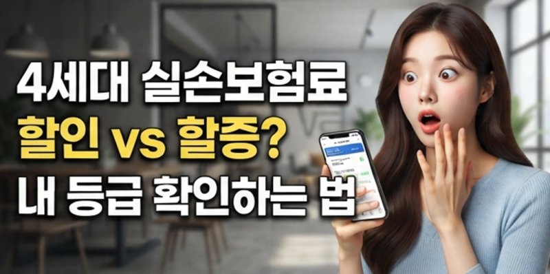 "비급여 보험료 300만 원 쓰면 할증 300%?"4세대 실손보험 비급여 차등제, 나는 할인 받을까? 할....