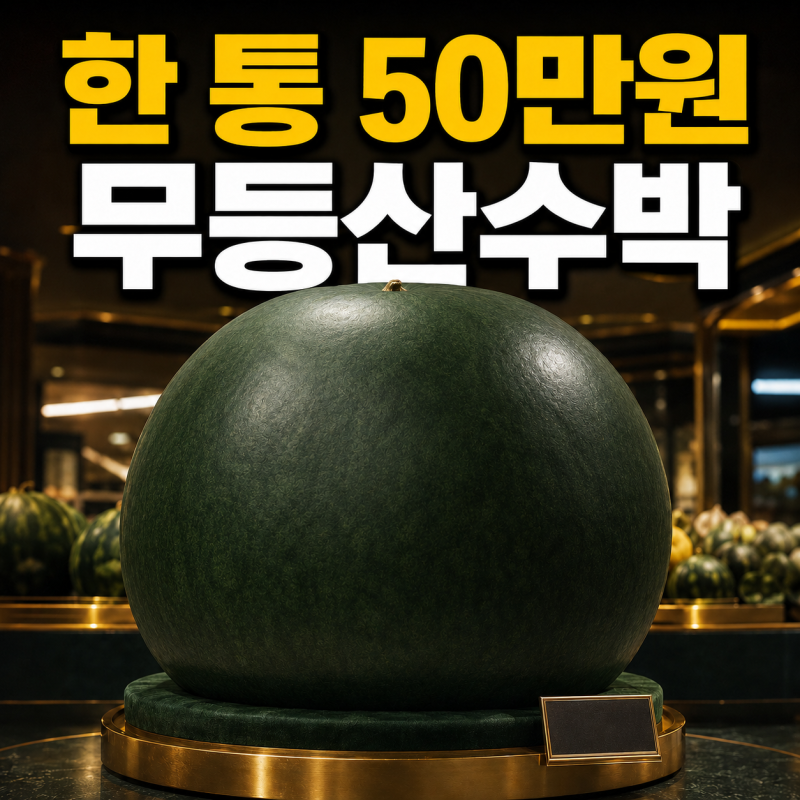 수박 한 통에 50만 원, 무등산 수박은 왜 이렇게 비쌀까?
