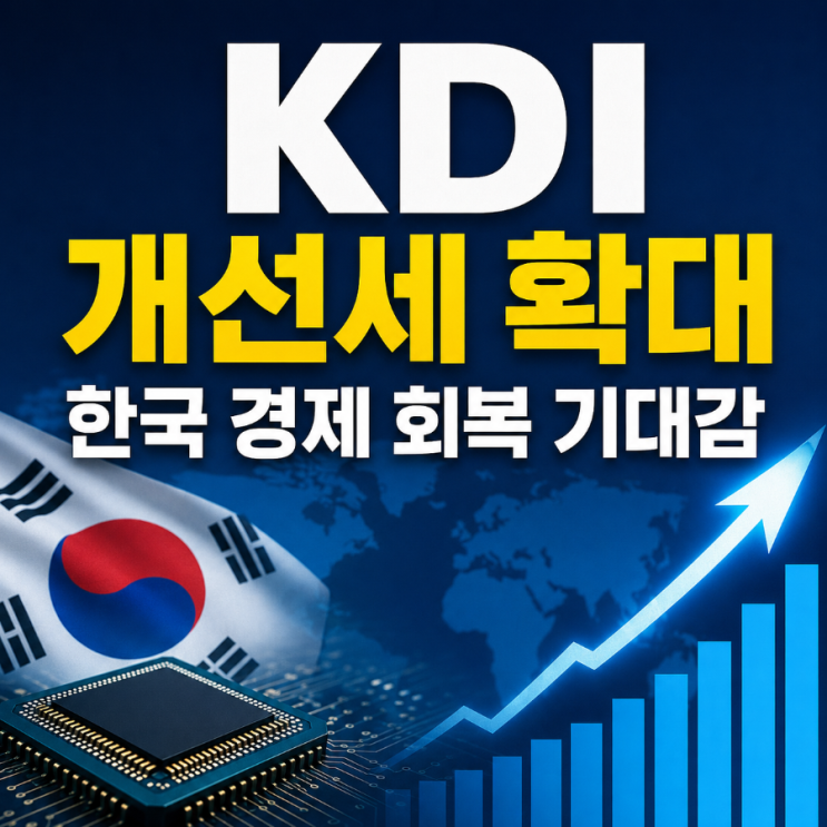 <b>KDI</b> “한국 경제 <b>개선세 확대</b>”, 반도체·수출이 경기 회복 이끈다