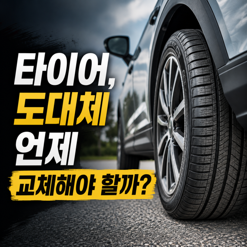 타이어 교체시기, 몇 km보다 먼저 확인해야 하는 4가지