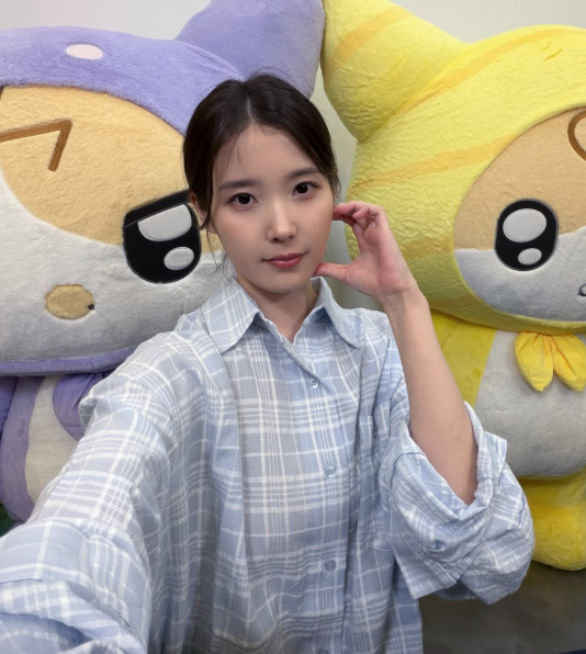 아이유, 콘서트는 미뤘어도 팬들과의 약속은 지켰다