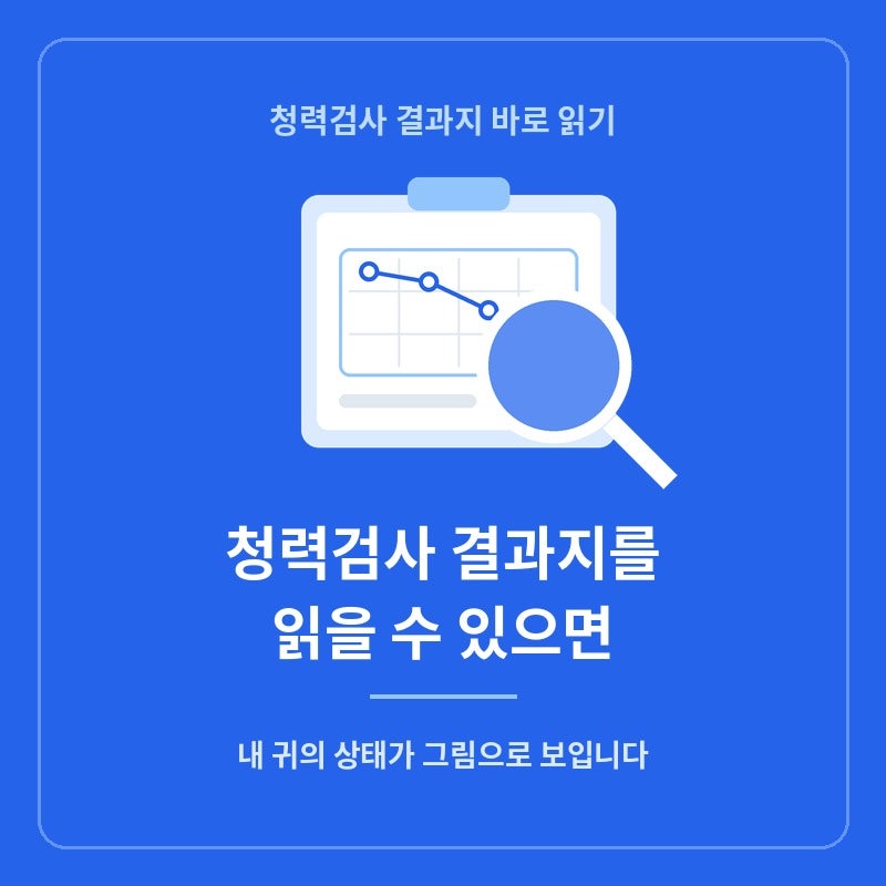 청력검사 결과지를 읽을 수 있으면 내 귀가 보입니다: 오디오그램 기초부터 난청 유형 구분....