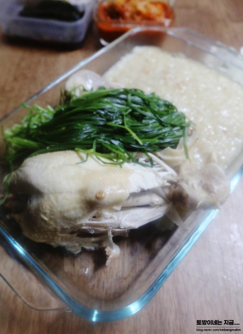 닭백숙 레시피 압력솥 닭백숙 끓이는법