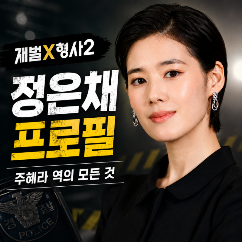 재벌X형사 정은채, 어떤 배우일까? 데뷔부터 출연작까지 총정리