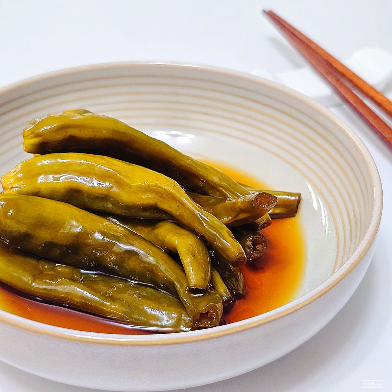 제철 반찬, 청양고추 장아찌 만들기 간장 비율 만드는법