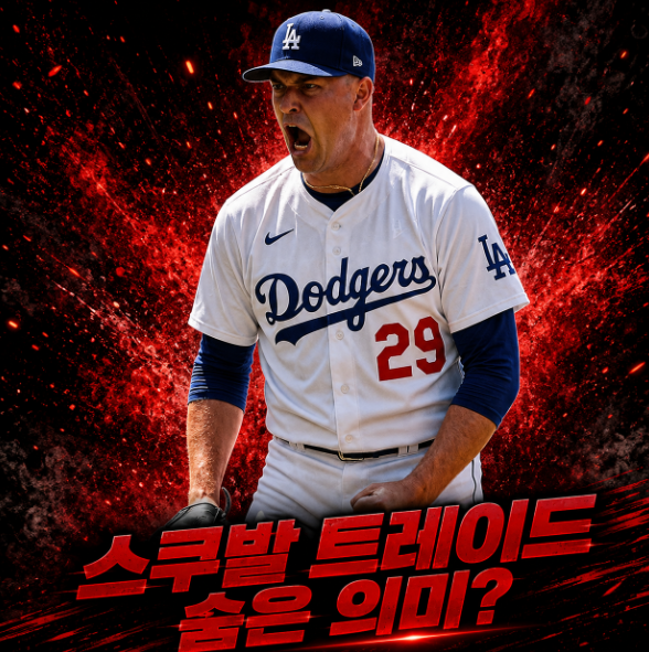 “다저스가 스쿠벌을 산 진짜 이유?” 어쩌면 밀워키에 못 가게 한 게 더 중요했다