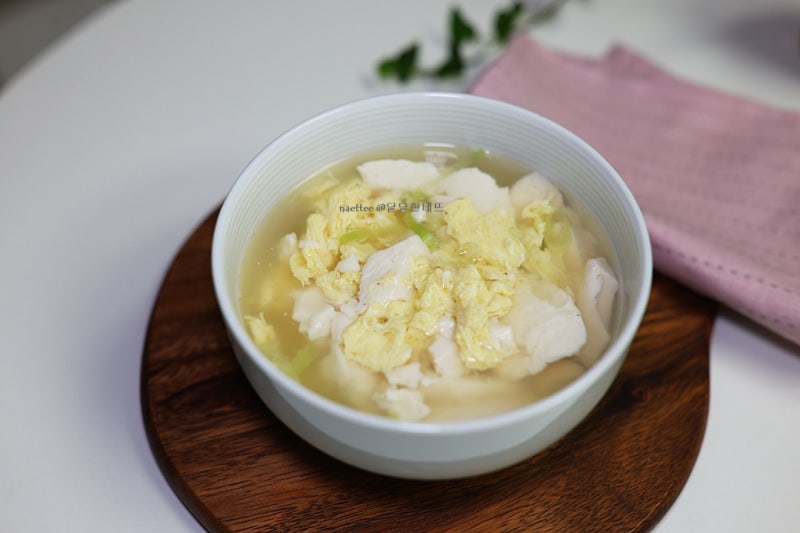 맑은 순두부 계란국 끓이는법 국 종류