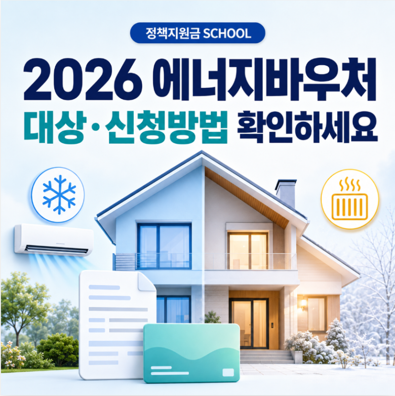 2026 에너지 바우처 신청 대상인데 놓치고 있나요? 놓치기 쉬운 조건 확인하세요