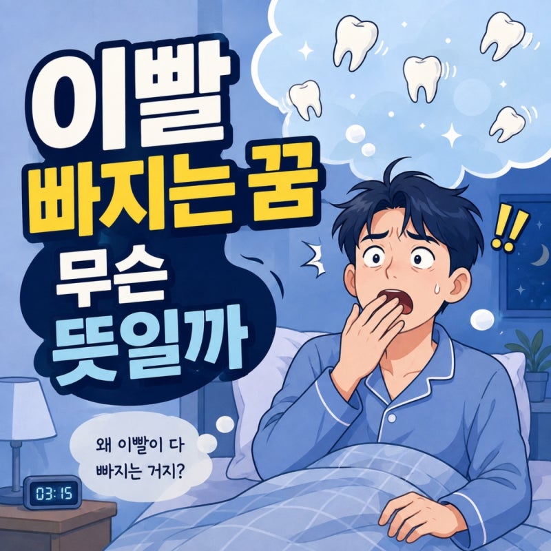 이빨 빠지는 꿈 해몽, 앞니와 어금니는 다르게 읽힌다