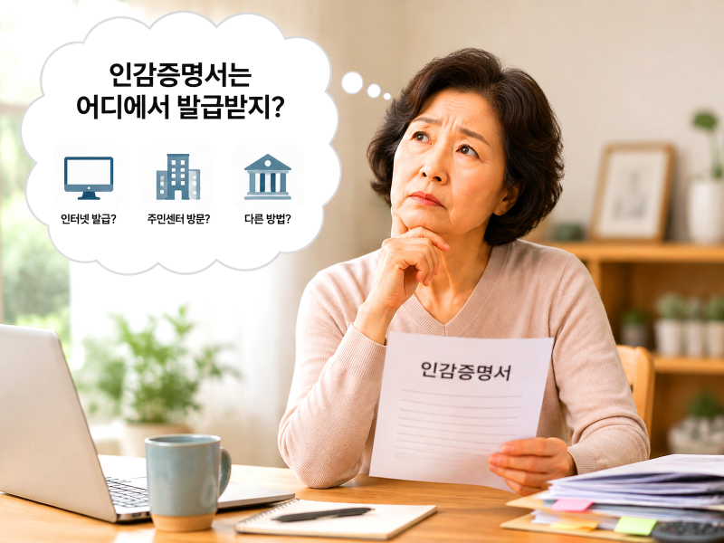 인감증명서 인터넷 발급 방법｜준비 서류(준비물)부터 대리 발급(위임장)까지