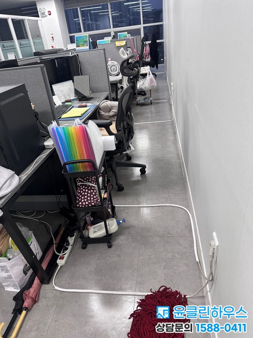 의정부 사무실 청소 입주청소 만족 후 정기청소 맡겨주셨어요