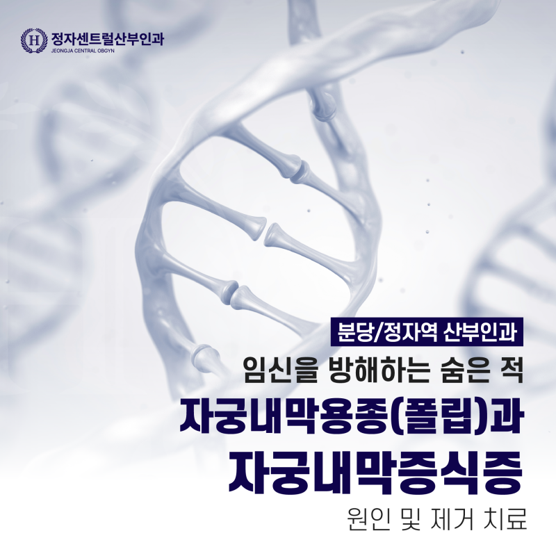 [분당/정자역 산부인과] 임신을 방해하는 숨은 적, 자궁내막용종(폴립)과 자궁내막증식증 원....