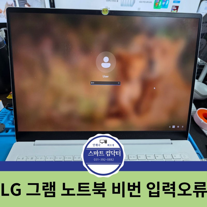 LG 그램 노트북 비밀번호 오류 해결! 포맷 없이 데이터 100% 복구한 후기 (서울에서 방문)