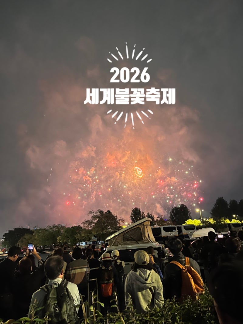 2026 여의도 세계불꽃축제 명당(명소) 추천 | 여의도 한강공원 vs 대방공원 완벽비교(일정,준비....