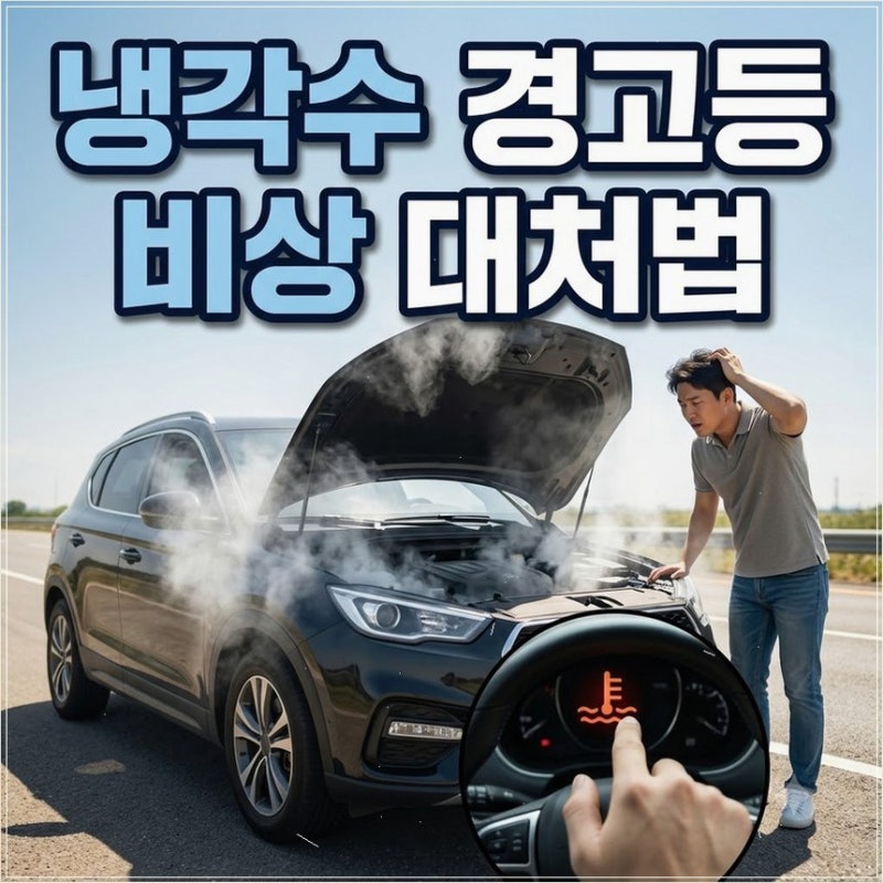 여름철 자동차 냉각수 경고등 원인과 비상 보충 주의사항 수돗물로 빠르게 대처하기