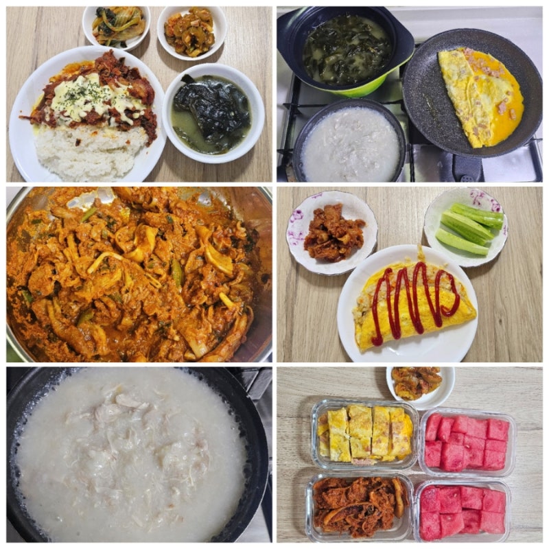 4인 가족 맞벌이 식비 절약/집밥 요령 부리기