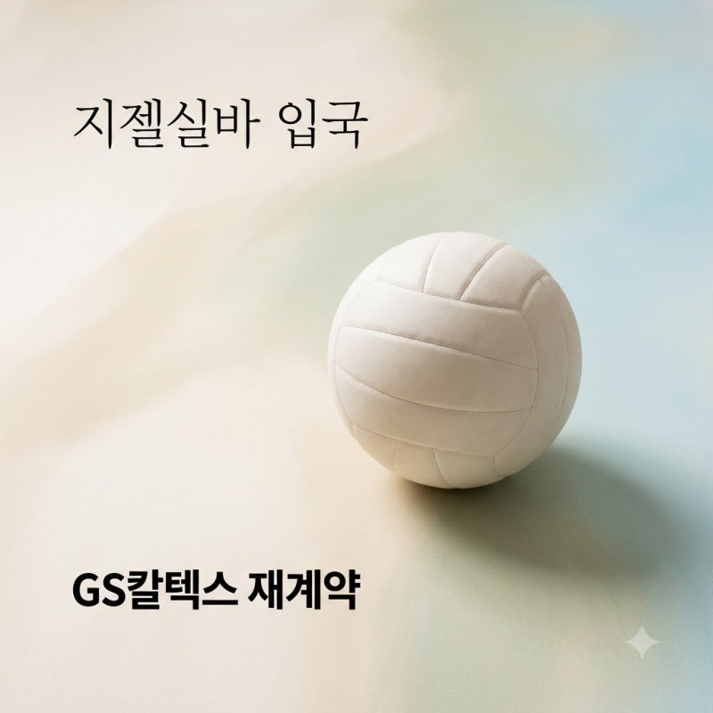 지젤실바 한국 입국 재계약 확정! GS칼텍스 2026 시즌 기대 포인트
