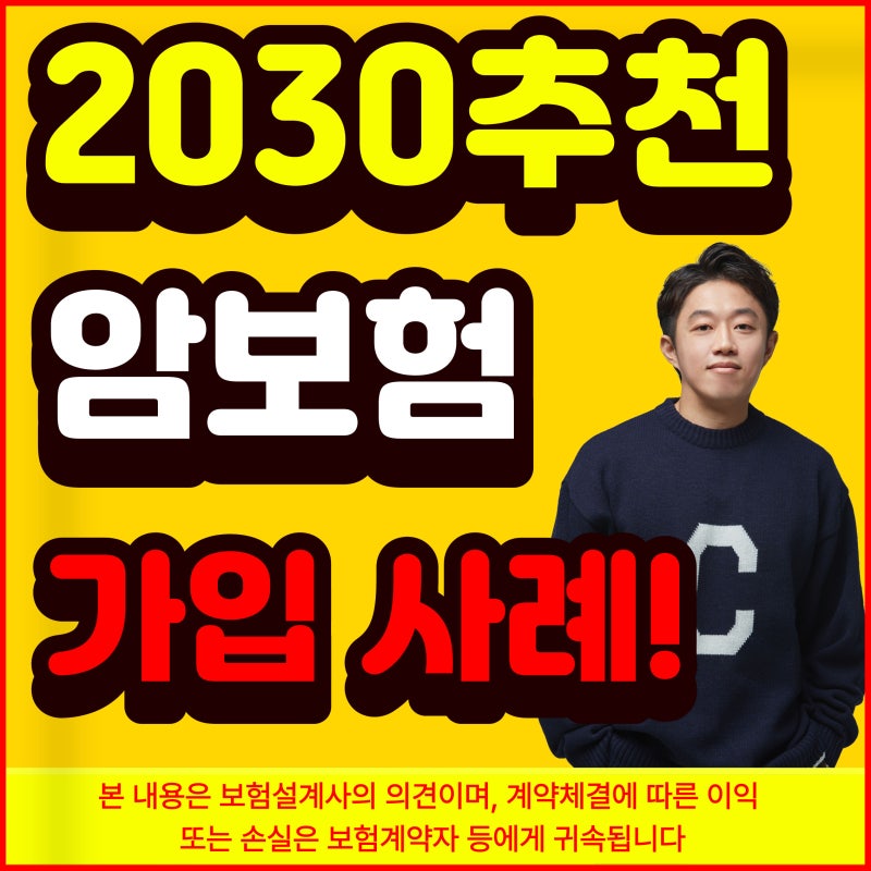 20대 보험료 얼마 30대 보험료 평균 실제 준비 사례 공개합니다