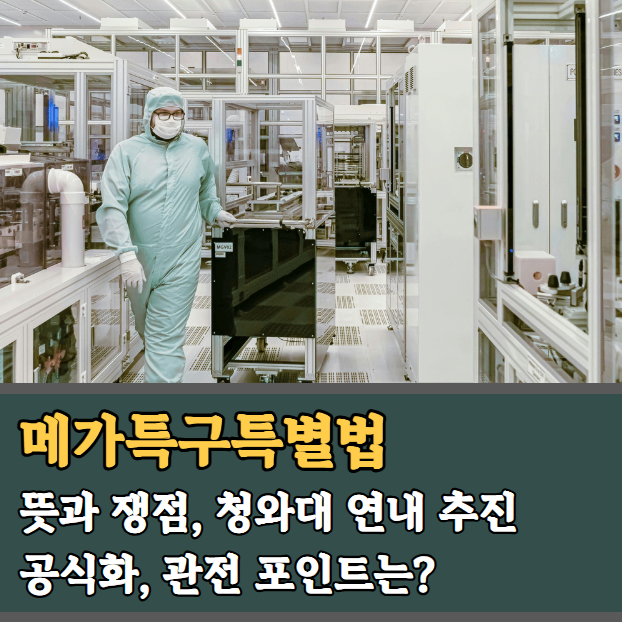 <b>메가특구특별법</b> 뜻과 쟁점, <b>청와대</b> 연내 추진 공식화, 관전 포인트....