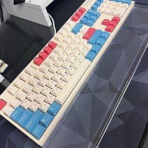 저소음 기계식키보드 추천 레오폴드 FC900RBT 코랄 블루