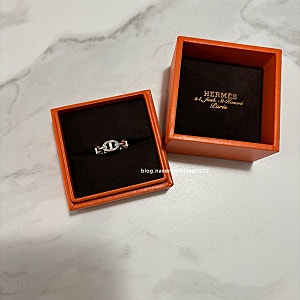[Hermes]에르메스 샹달링 실버 Chaine d Ancre Enchainee 링, 스몰 모델 매장구매 후기